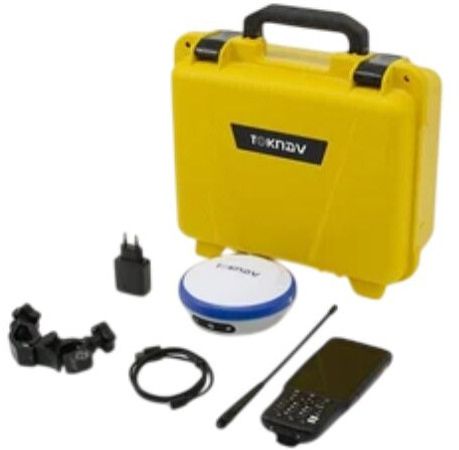 Fibre Toknav Dgps T10 Pro Gnss Receiver, Color : Blue, Grey