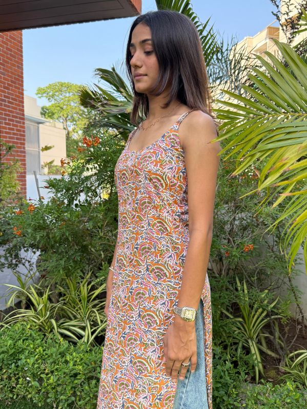 Long Printed Tunic Kurti