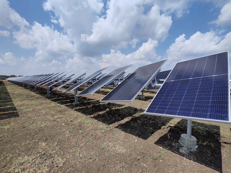 Tilted Single Axis Tracker