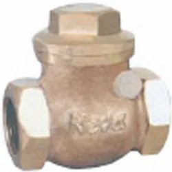 Automatic G.m. Bronze Swing Check Valve, Color : Golden