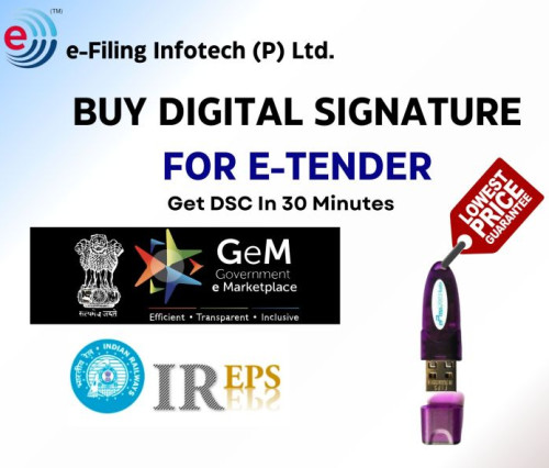 Digital Signature Certificate For E-Tendering