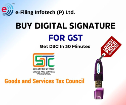 GST Registration Digital Signature Certificate
