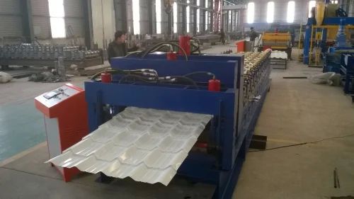 Color Coated Steel Roofing Sheet Forming Machine