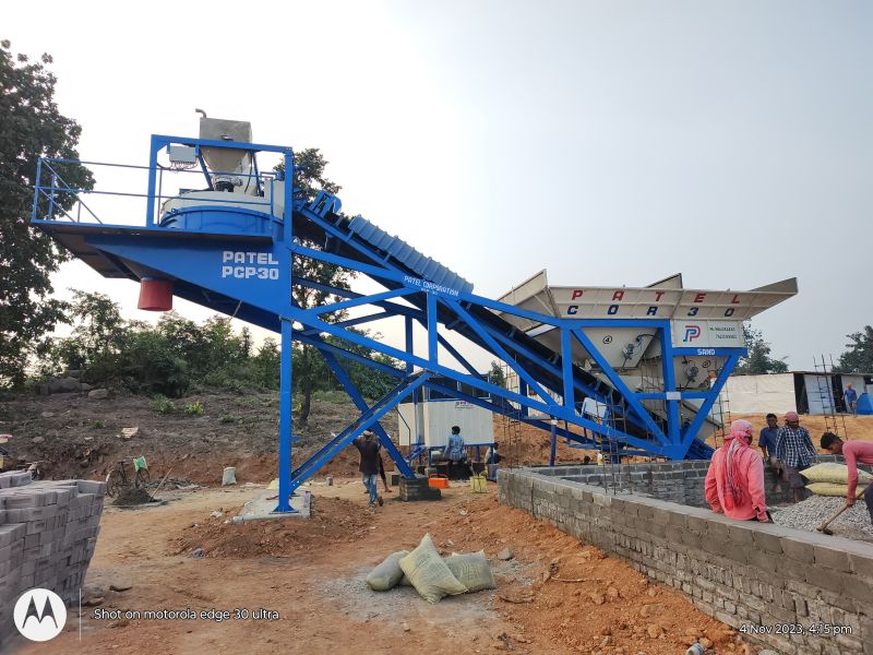 PCP 30 New Stationary Concrete Batching Plant