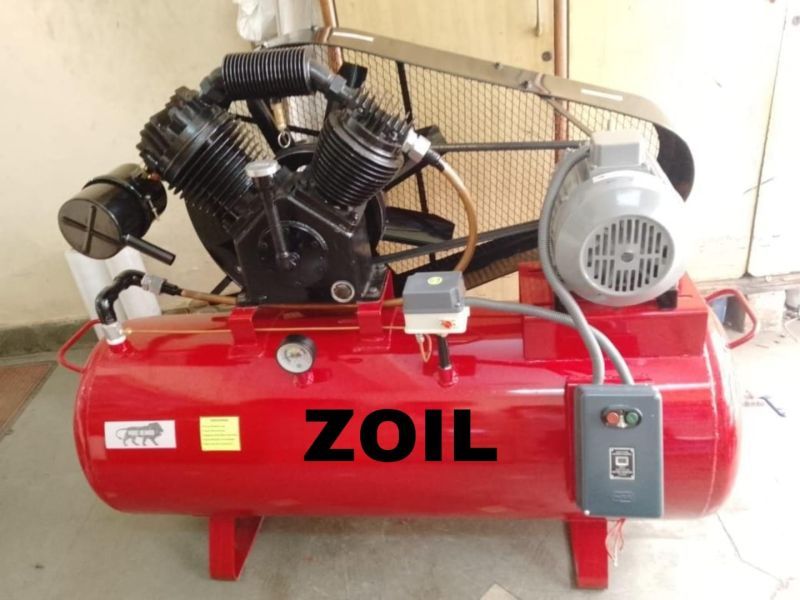 ZOIL SINGLE STAGE AIR COMPRESSOR, MODEL-ZV-0.6/8