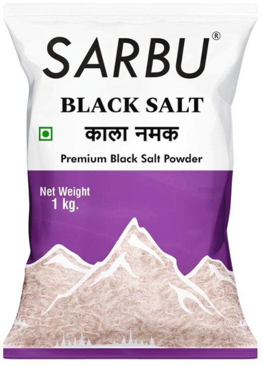 SARBU BLACK SALT (KALA NAMAK) 1Kg
