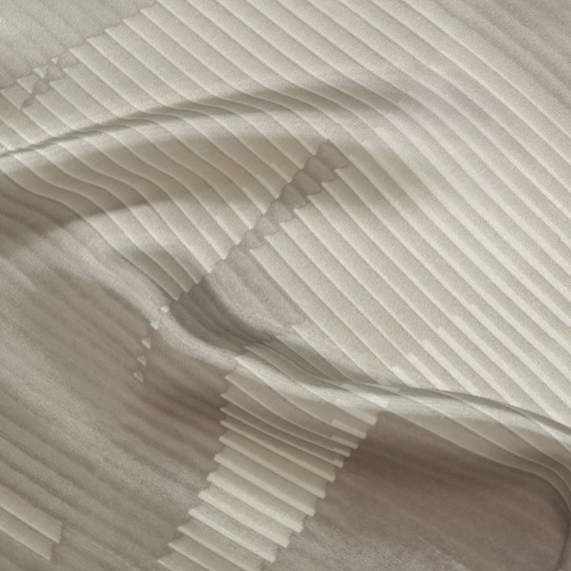 Futuristic Bands Printed Fabric