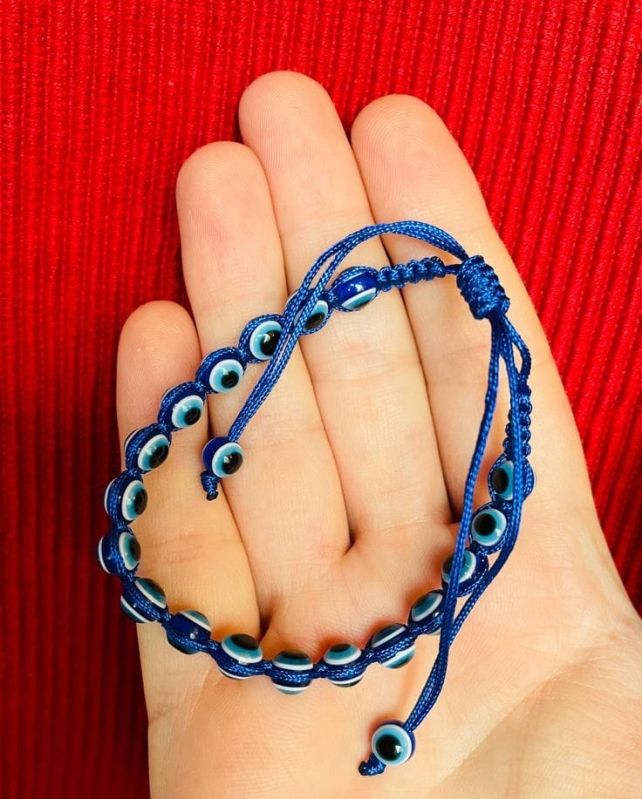Multi Blue Evil Eye Bracelet