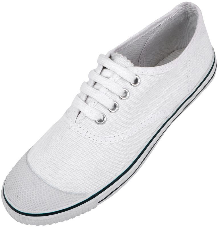 White Tennis School Shoes