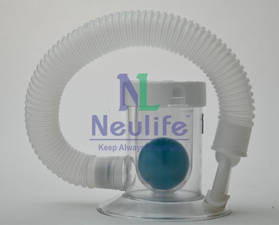 NL8002 1 Ball Incentive Spirometer