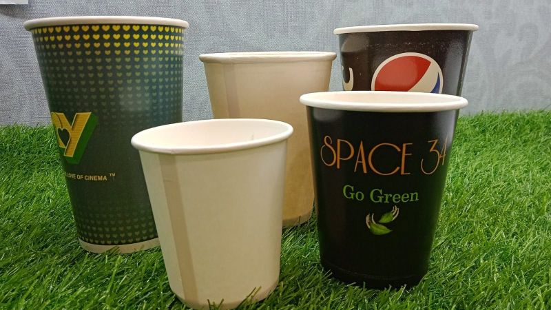 150ml Single Wall Plain Paper Glass