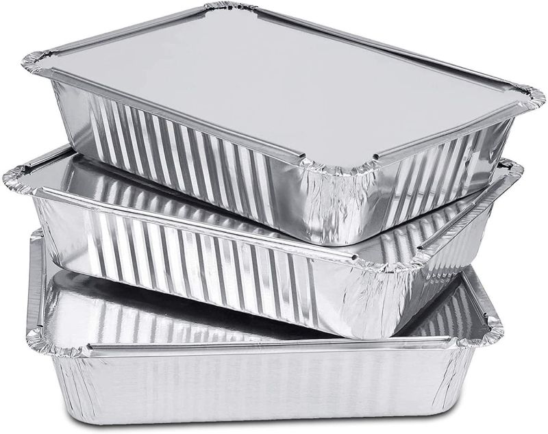 250ml Rectangle Aluminium Foil Container