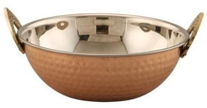 Copper Steel Kadhai, Capacity : 0-5L for Storing Water