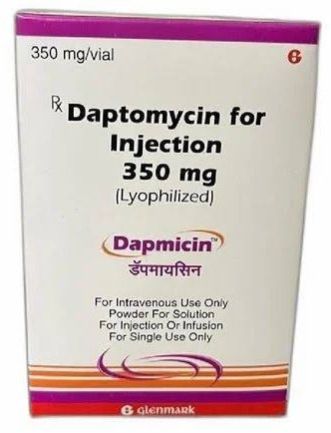 Dapmicin 350mg Injection, Color : Brown, White