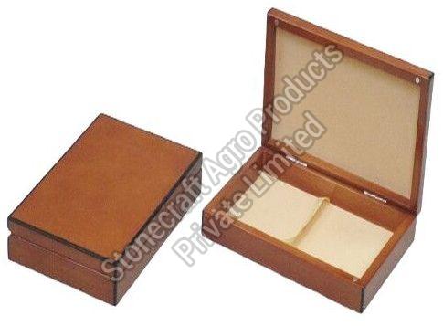 2 Compartment Wooden Storage Box
