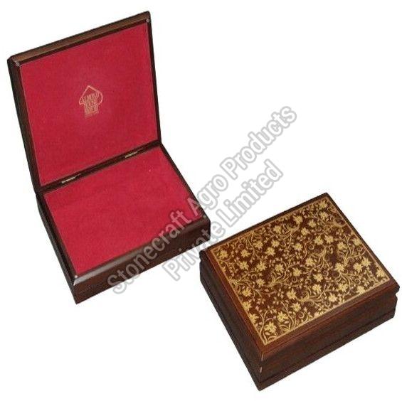 Wooden Luxury Printed Jewelry Box