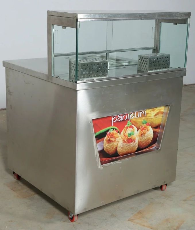 Stainless Steel Golgappa Counter