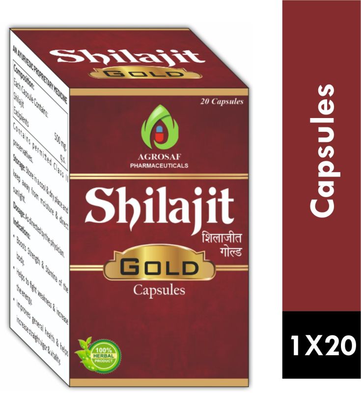 Agrosaf Shilajit Gold Capsule
