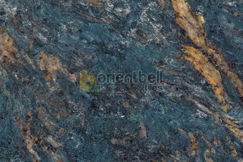 1200x1800mm Super Gloss Jeriba Blue Quartzite Stone
