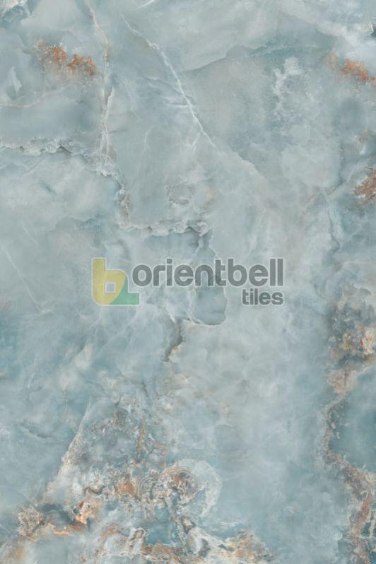 1200X1800mm Super Gloss Onyx Aqua Marble