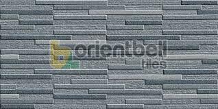 300X600mm Craftclad Stone Square Grey DK Wall Tile
