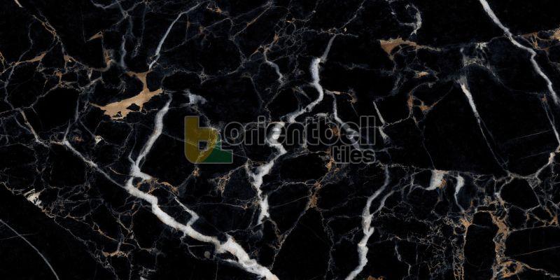800X1600mm Super Gloss Portoro White Vein Marble