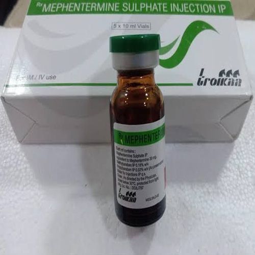 Mephentermine Sulphate Injection, Form : Liquid