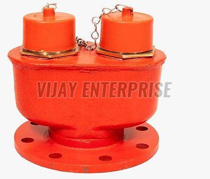 Gun Metal 2 Way Fire Breeching Inlet