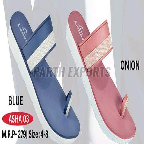 Asha-03 Ladies PU Leather Slipper