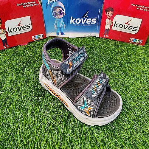 Koves Grey Comfort Fit Kids EVA Sandal