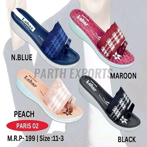 Paris-02 Ladies PU Leather Slipper