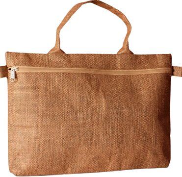 Natural Jute - Tote File Holder Bag - Kcb - 005