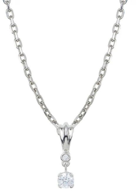 Women Elegant Silver Pendant