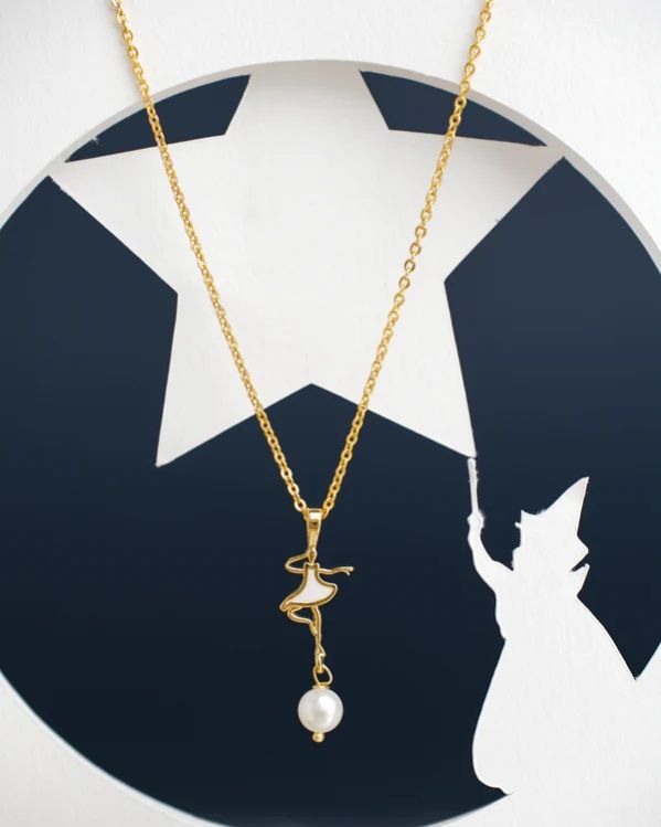 Women The Dancing Girl Pretty Pendant