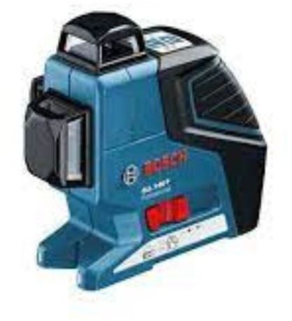 Plastic Bosch Gll 3-80 Point Line Rotation Lasers