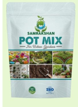 Samrakshan Organic Pot Mix, Color : Brown, Packaging Type : Bag