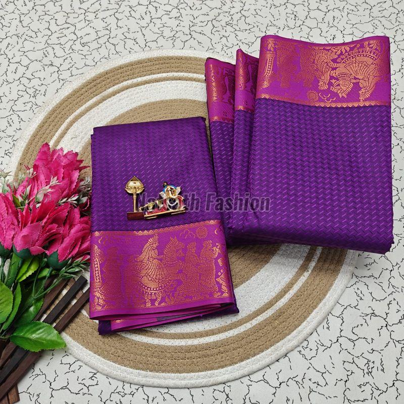 Party Wear Semi Soft Silk Saree