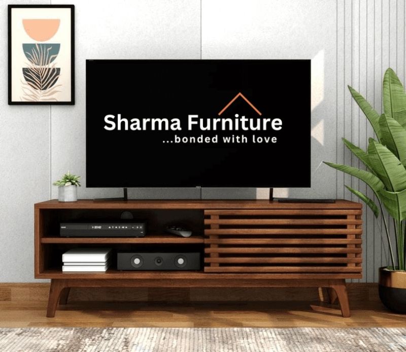 Axcel Solid Wood TV Unit