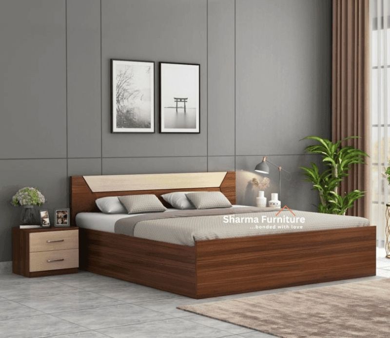 Carmen King Size Bed Without Storage