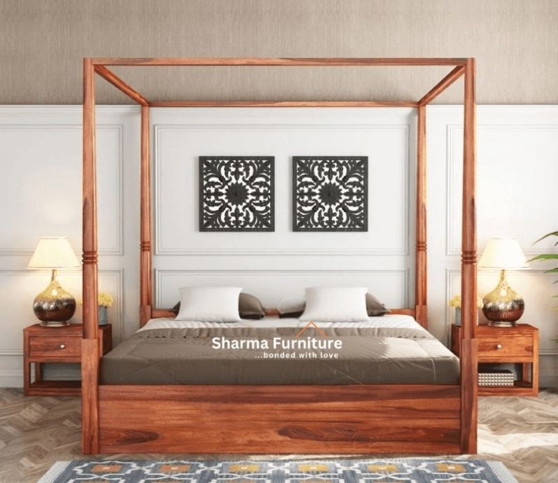 Wisker Poster Bed With Storage