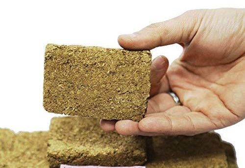 Cow dung cake, Packaging Type : Brown