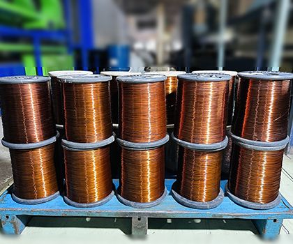 Enamelled Copper Winding Wires, Color : Bronze