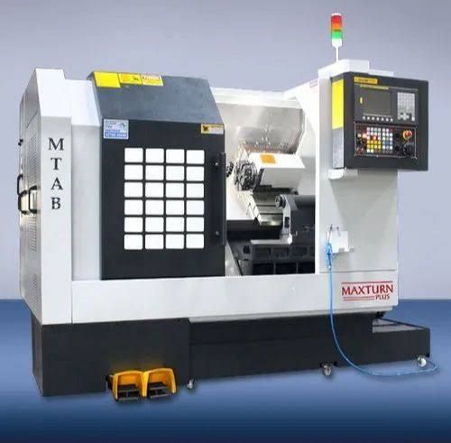 Semi Automatic CNC Vmc Machine, Color : White, Silver for Cutting