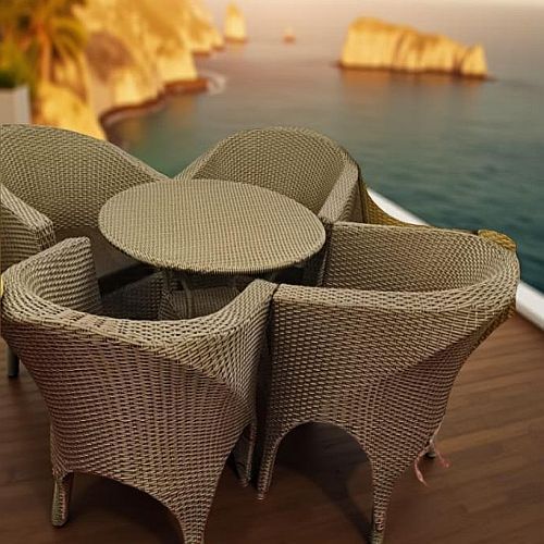 The Drift Lounge Outdoor Dining Set