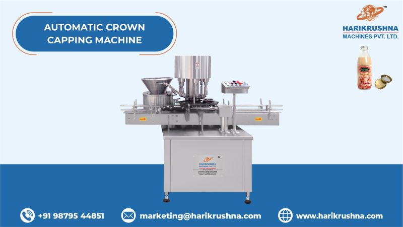 Automatic Crown Capping Machine