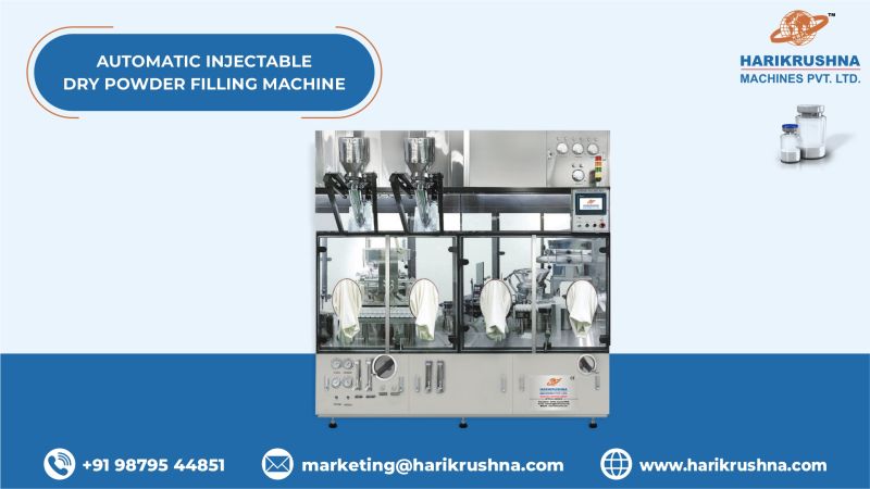 Automatic Injectable Dry Powder Vial Filling Machine
