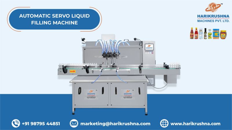 Automatic Servo Liquid Filling Machine