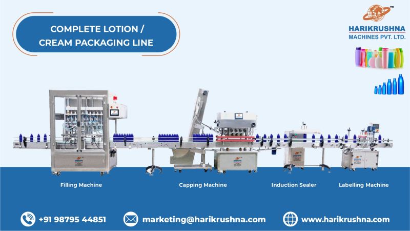 Lotion-Cream Packaging Line