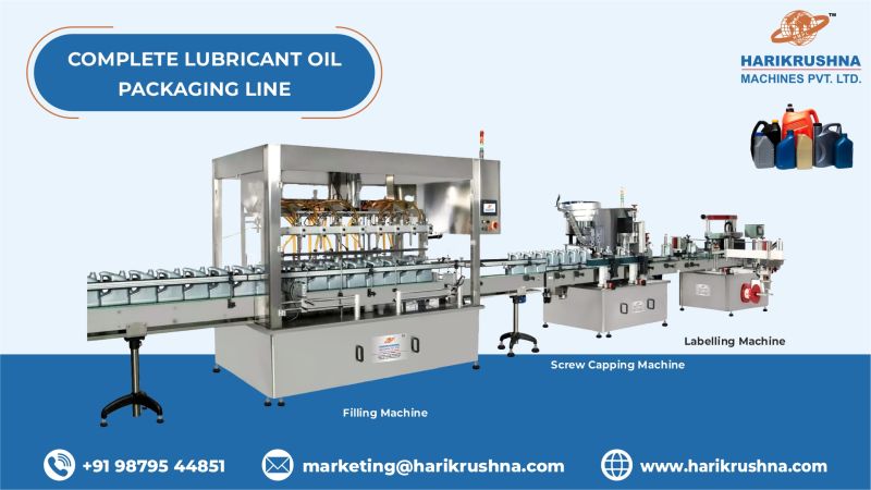 Lubricant Oil Packaging Line