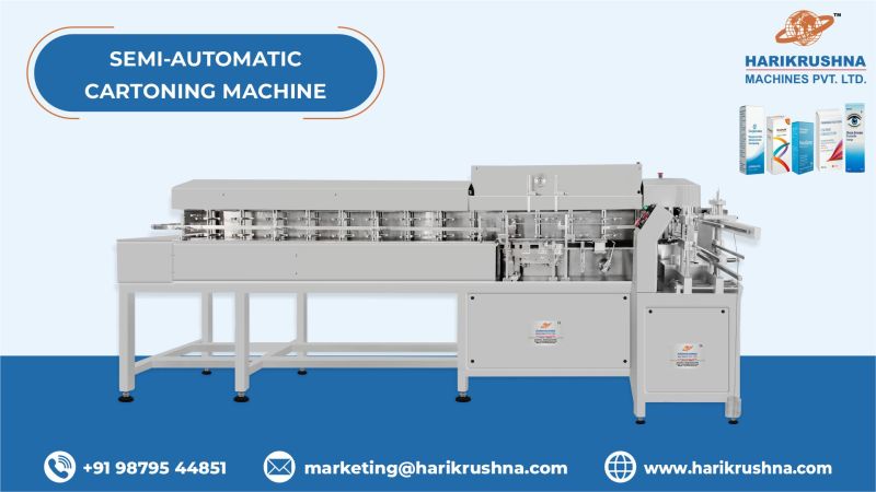 Semi Automatic Cartoning Machine